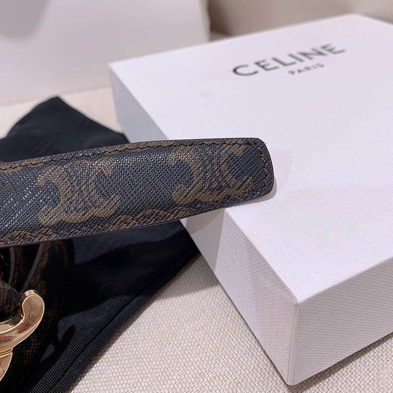 ★日本!!人気！セリーヌ☆トリオンフ ミディアム カーフスキン ベルトコピー Cem49907代引きを販売
