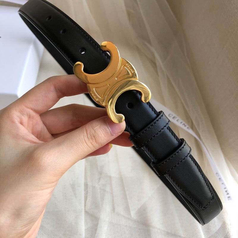 春もの新作[セリーヌ]スモール トリオンフ ベルト コピー スムースカーフスキン Cep14667高い品質