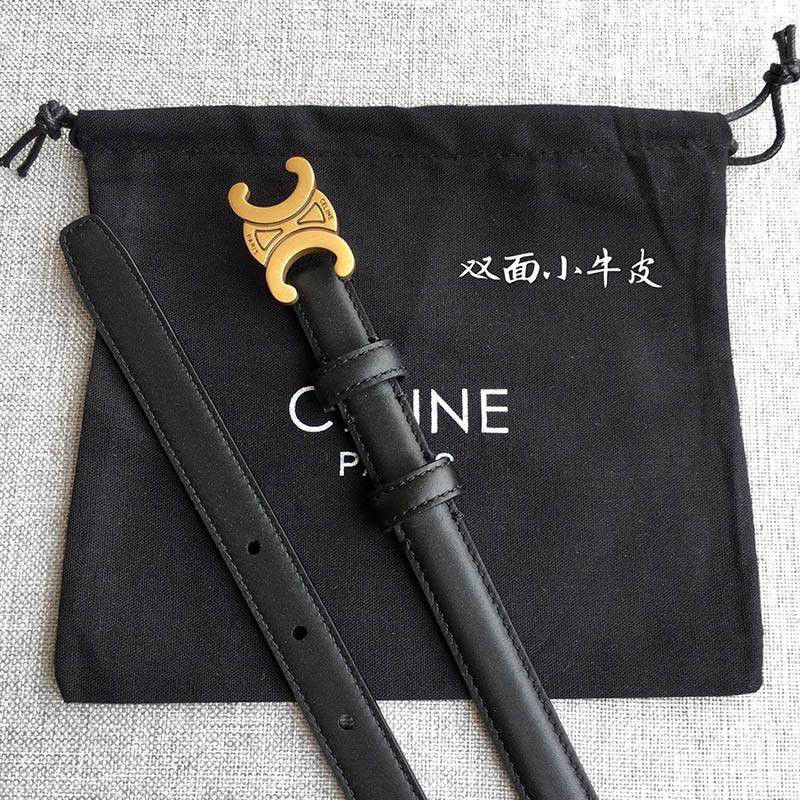 ☆超人気☆【セリーヌ】スモール マイヨン トリオンフ ベルト 偽物 カーフスキン Cey60554高い品質