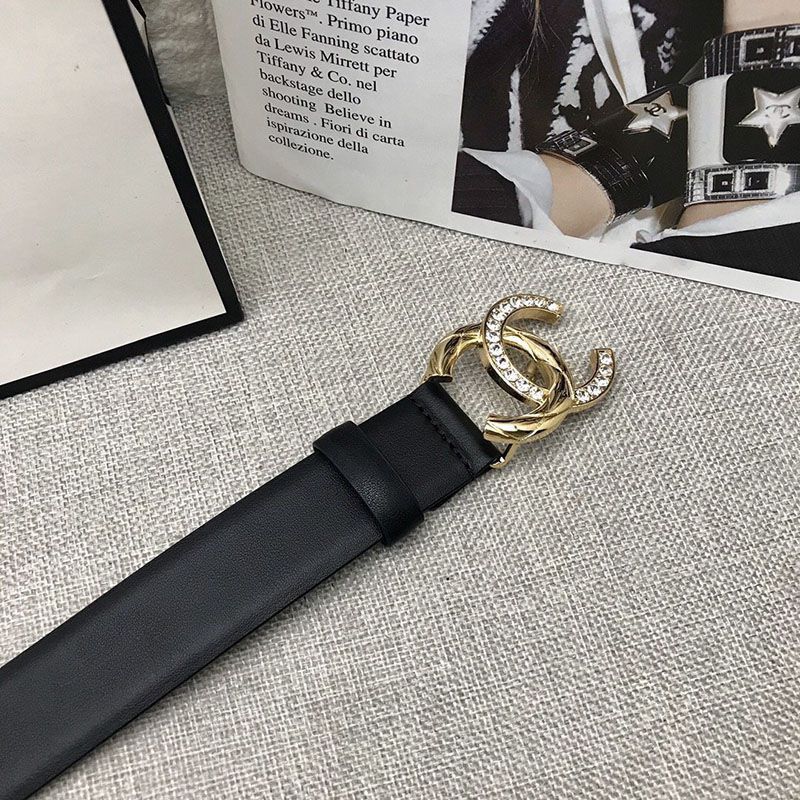 送料込シャネル カーフスキン ベルト 偽物 30mm メタル & ストラス shb49281通販