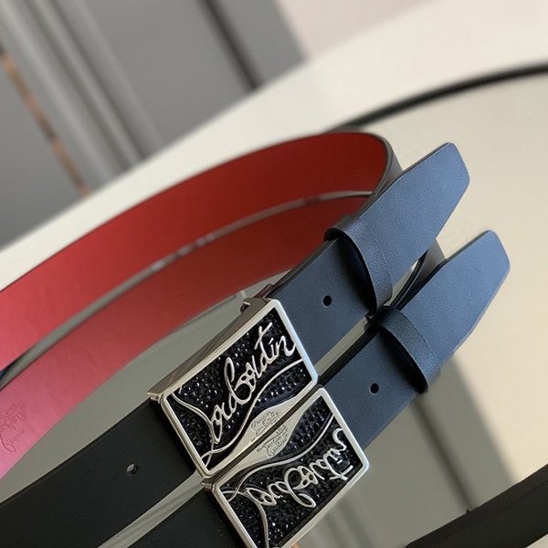 希少クリスチャンルブタン ベルト コピー 35mm 注目度抜群！ Rui40661最高級