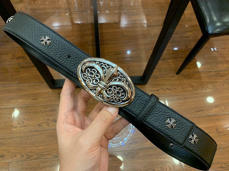 世界中で大人気♪クロムハーツ ベルト スーパーコピー クラシックオーバル クロスラージ”38mm Kue47030人気