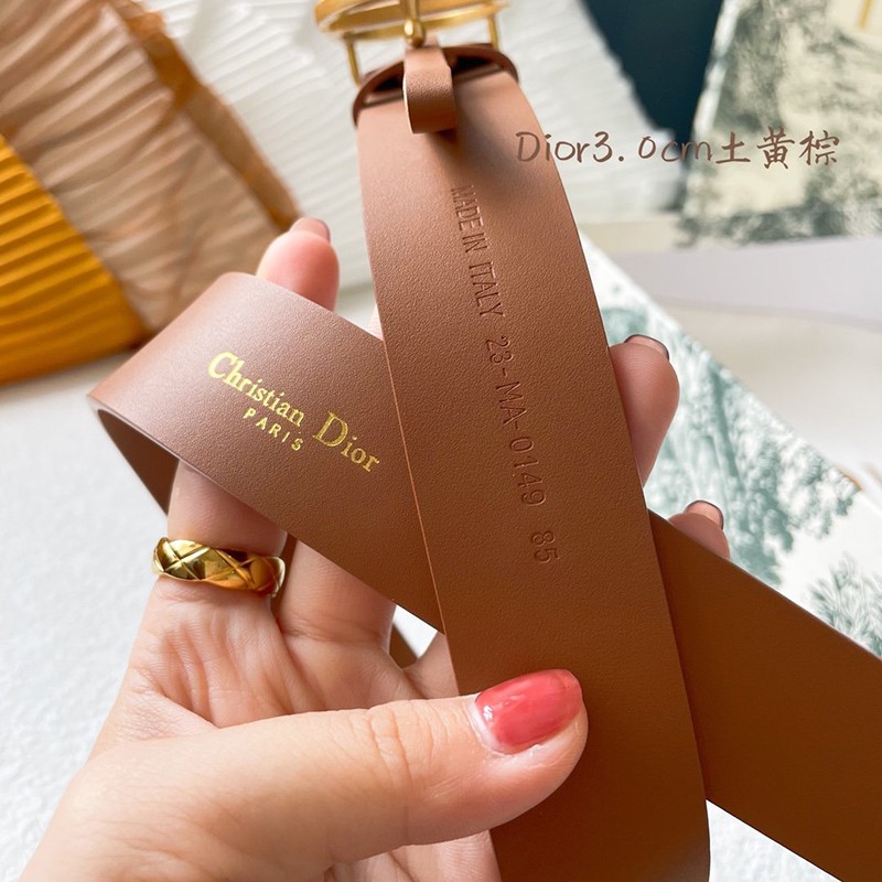 超希少！ディオール ベルト コピー SADDLE 30mm カーフスキン del01186人気
