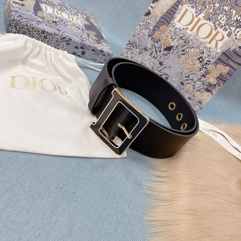 春もの新作ディオール ベルト 偽物 Diorquake ロゴ カーフレザー 50mm deo98172代引きを販売