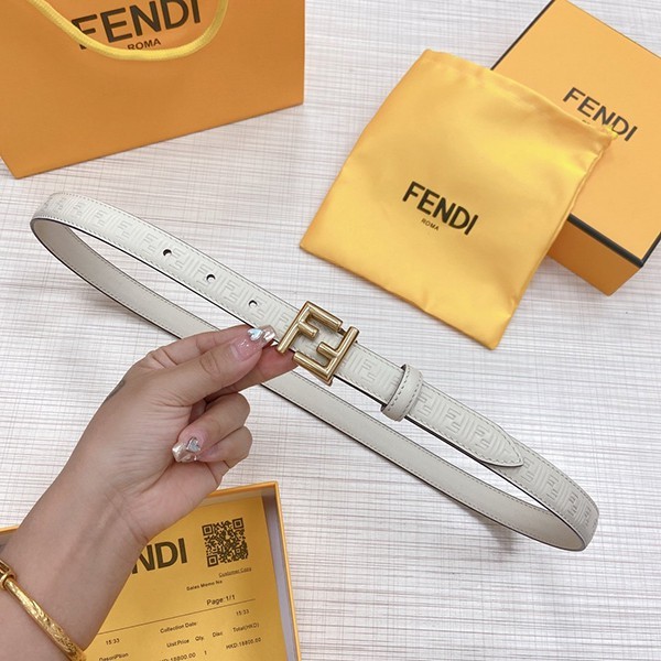 人気急上昇フェンディ FFモチーフ レザー ベルト カーフレザー早い者勝ち♡ fej20363激安送料無料