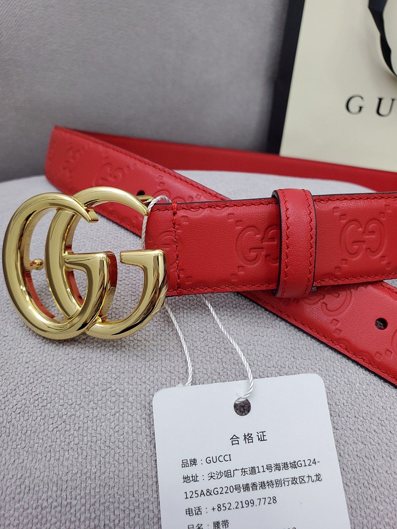 大人気!!新色グッチ ベルト 偽物 GGマーモント カジュアルベルト 30mm guf34767高い品質