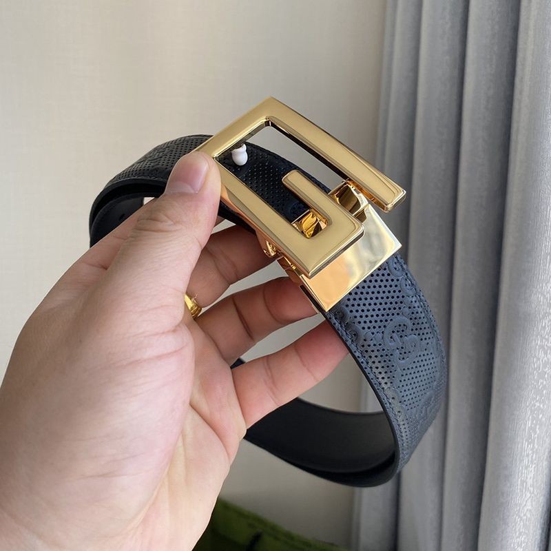 定番グッチ リバーシブル ベルト コピー スクエアG バックル 35mm gui06814激安送料無料