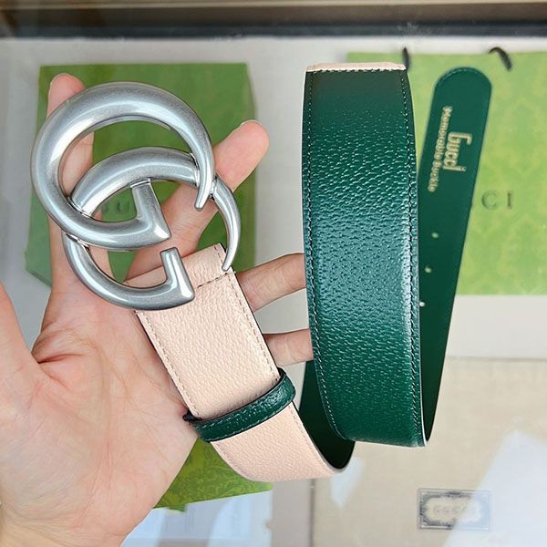 世界中で大人気♪グッチ ダブルG バックル レザー ベルト コピー gun45670人気