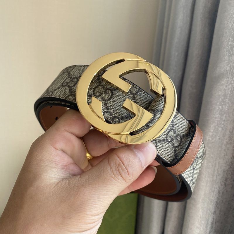 【グッチ ベルトスーパーコピー】 リバーシブル GGスプリーム キャンバス 38mm guq64727最高級