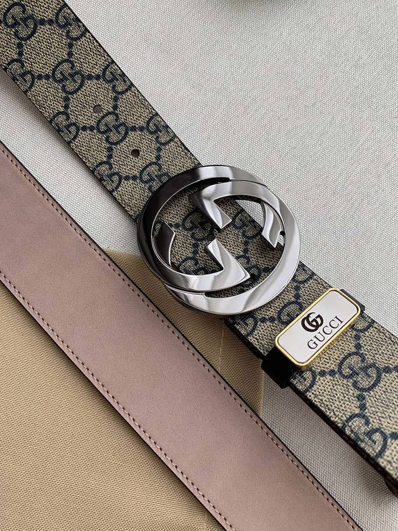 グッチ ベルト 偽物★GG シュプリーム GGバックルベルト 3.8cm幅 gux15537高い品質