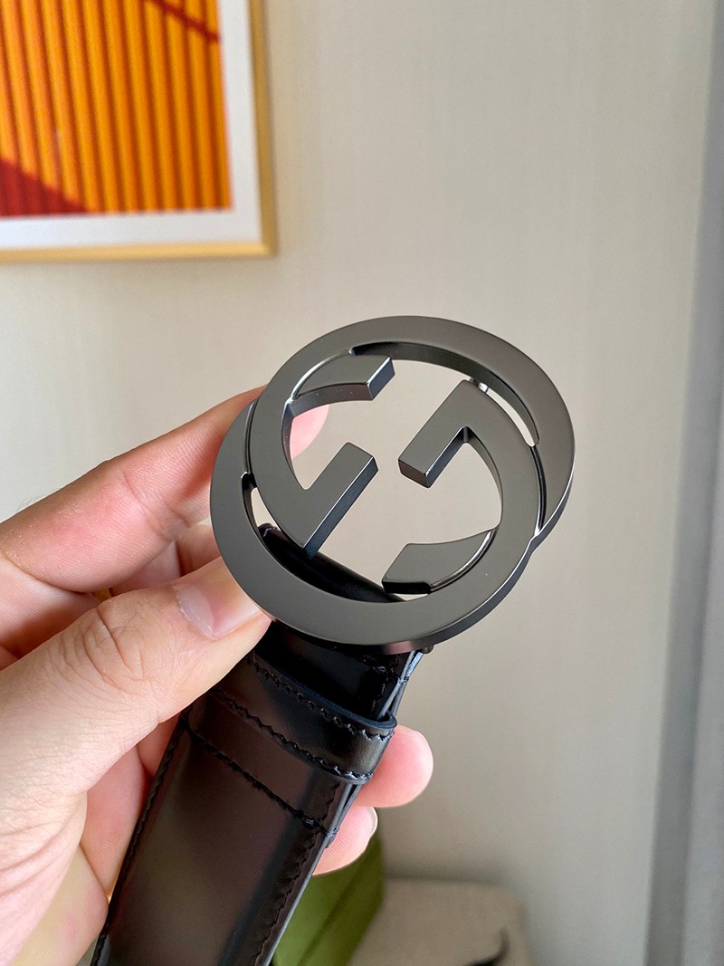 【日本未発売】グッチ ベルト 偽物 GGマーモント カジュアルベルト 40mm guy45965N級品