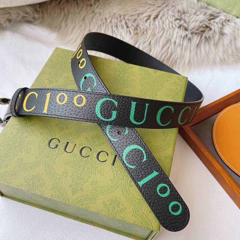 稀少 グッチ 100周年 コピー レディース ベルト 3.0cm幅 guy84761N級品