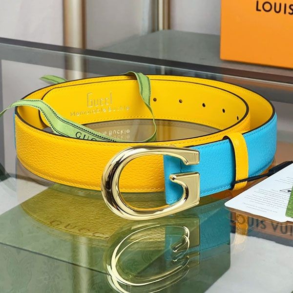 定番 グッチ バックル ツートーン ベルト 偽物 guy88462通販