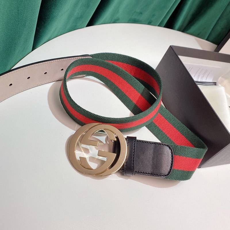 ☆超人気☆グッチ ベルト リボンラインGG コピー 4cm幅 guy92662N級品
