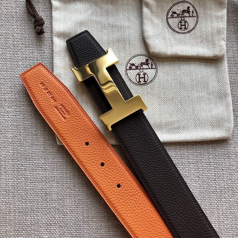 日本未入荷エルメス☆ベルトバックル Hギヨシェ リバーシブル 偽物 2色 38mm erg17116最高級