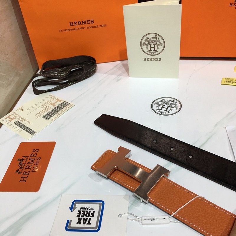 秋冬新作エルメス Hベルト 偽物 ベルトバックル H&リバーシブルベルト38 mm erh79974激安送料無料