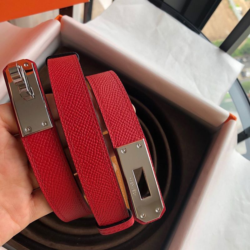 21AW新作エルメス Ceinture Kelly コピー ベルト カーフスキン 18mm erp44395人気