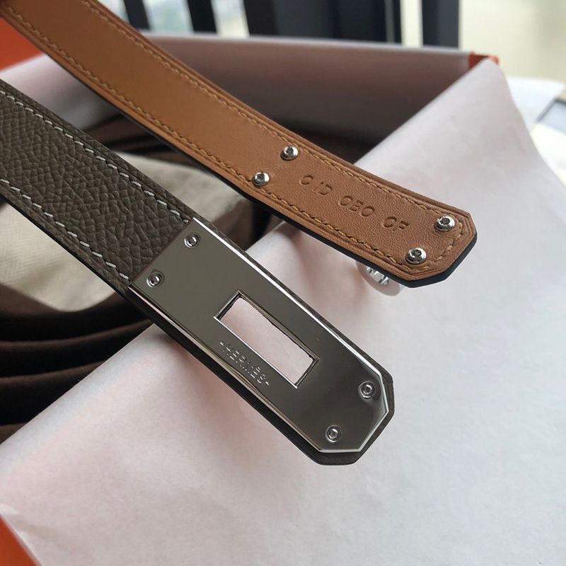 稀少エルメス Ceinture Kelly スーパーコピー ベルト カーフスキン 18mm erq84105高い品質