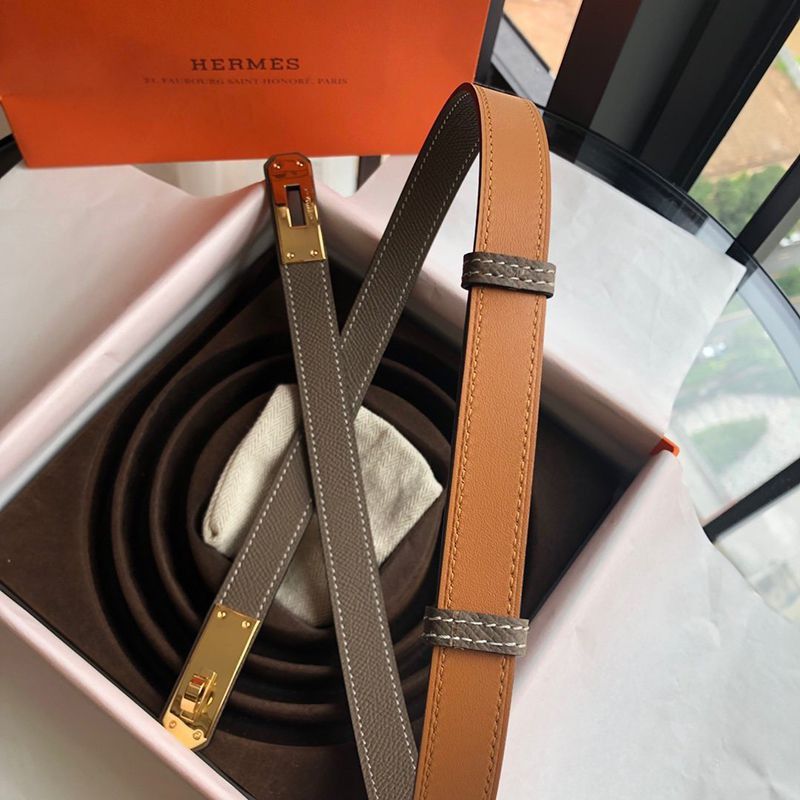 稀少エルメス Ceinture Kelly スーパーコピー ベルト カーフスキン 18mm erq84105N級品