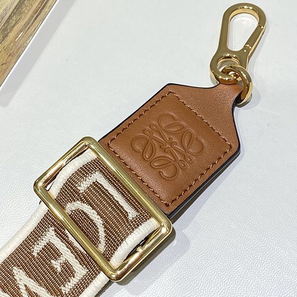 稀少 ロエベ アナグラム コピー ストラップ ジャカード&カーフ lof90347高い品質