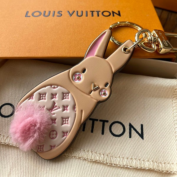 超話題!ルイヴィトン バッグチャーム兼キーホルダー ポルト コピー クレ・LV バニー M00994100%安全に到着