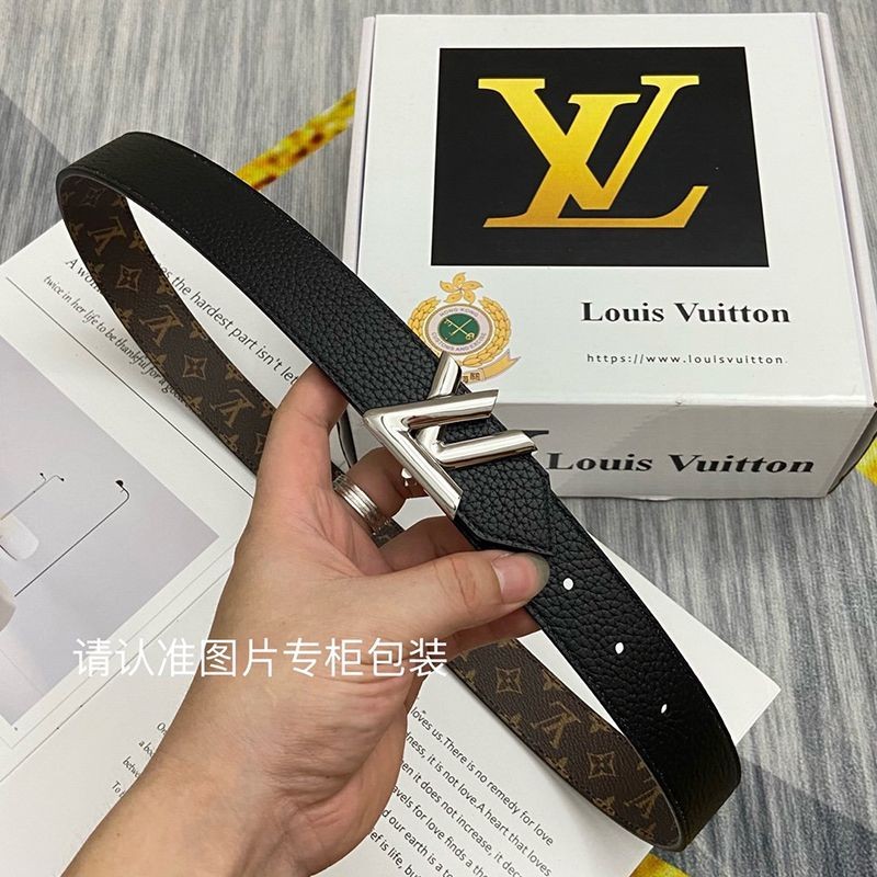 日本未入荷ルイヴィトン サンチュールツイスト 偽物 30MM リバーシブル ベルト vud28010通販