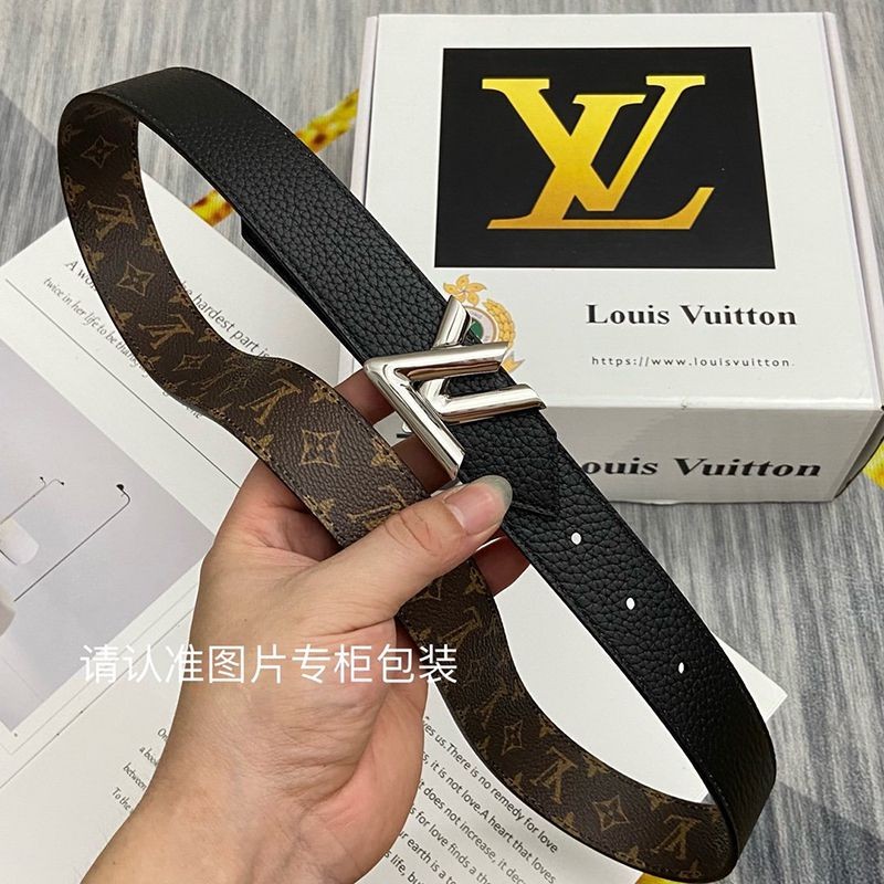 日本未入荷ルイヴィトン サンチュールツイスト 偽物 30MM リバーシブル ベルト vud28010激安送料無料
