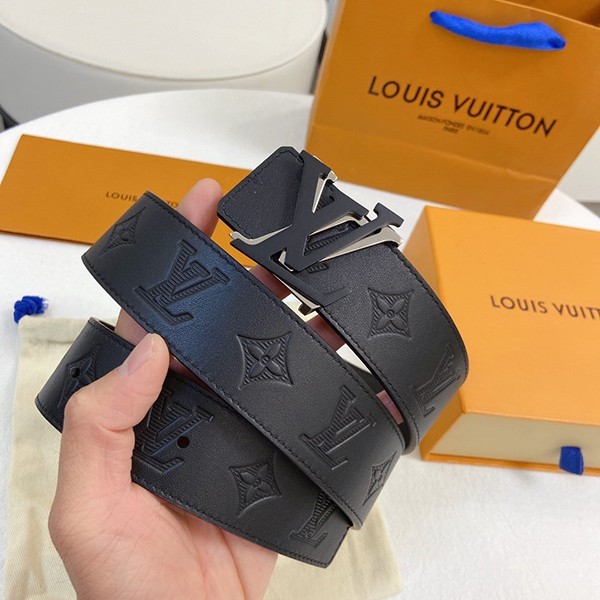信用第一 ルイヴィトン ベルト 偽物 サンチュール・LVシェイプ リバーシブル トリヨン vuf67494激安送料無料