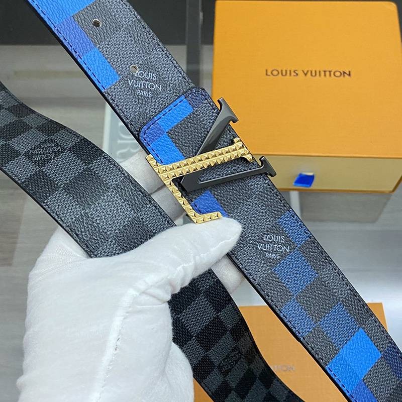累積売上総額第１位！ルイヴィトン サンチュール・LVダイヤモンド 偽物 40MM リバーシブルベルト vum29975激安送料無料