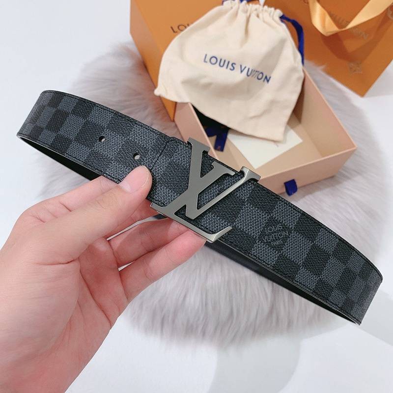 春もの新作ルイヴィトン サンチュール・ダミエ プリント 偽物 40MM リバーシブルベルト vun80032激安送料無料