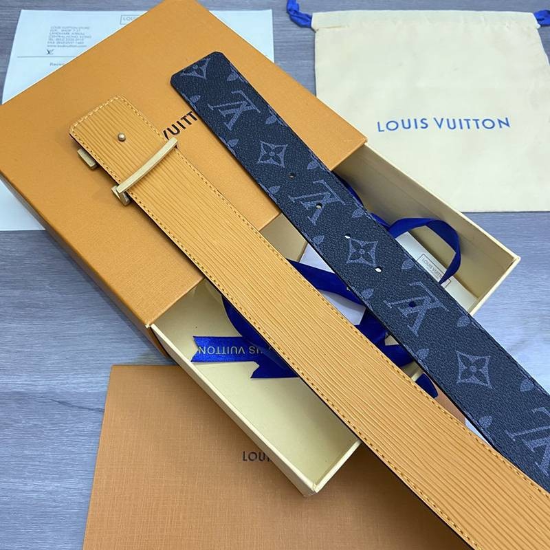 可愛いルイヴィトン サンチュール・LVピラミッド コピー 40MM リバーシブルベルト vuq17653最高級