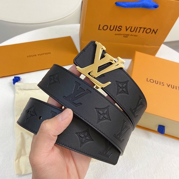 ルイヴィトン ベルト コピー サンチュール・LVシェイプ リバーシブル トリヨン vux04057激安送料無料