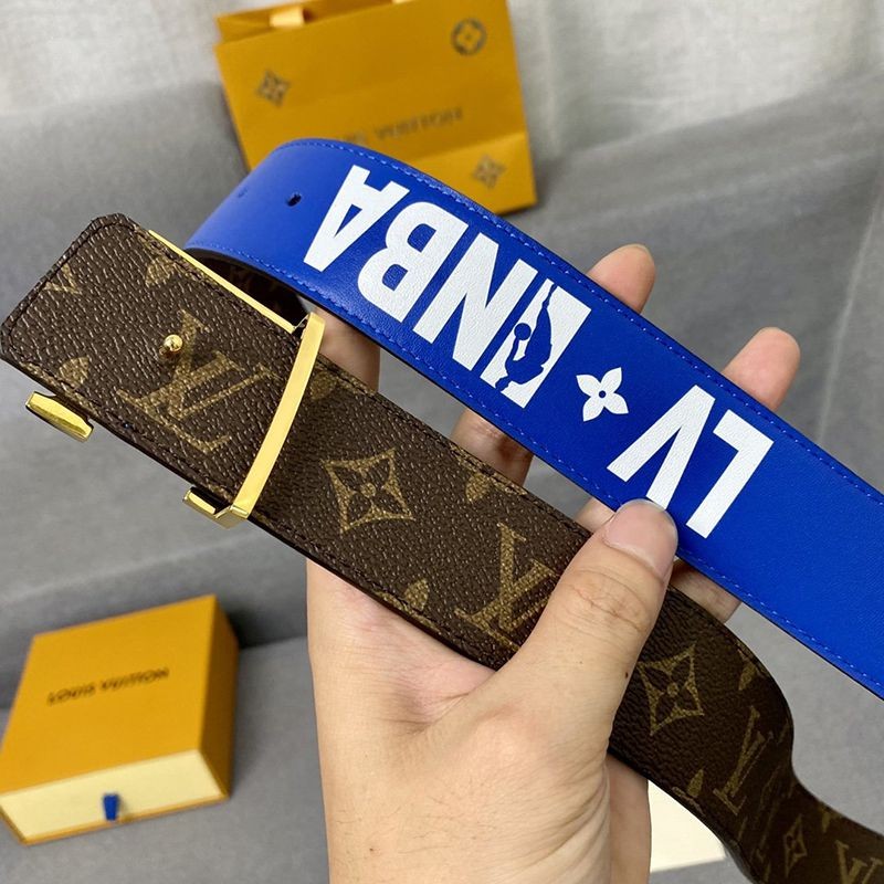 大人気！ルイヴィトン LVXNBA サンチュール・LV スリーステップス コピー 40MM リバーシブルベルト vuy41565人気