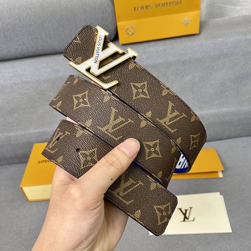 大人気！ルイヴィトン LVXNBA サンチュール・LV スリーステップス コピー 40MM リバーシブルベルト vuy41565N級品