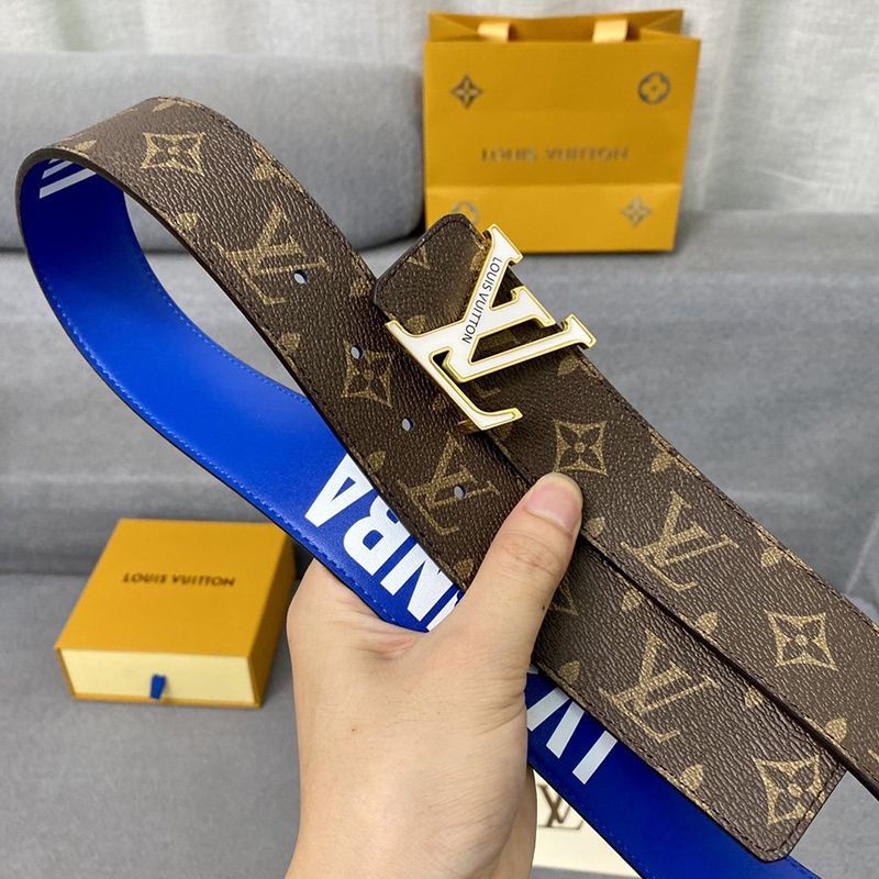 大人気！ルイヴィトン LVXNBA サンチュール・LV スリーステップス コピー 40MM リバーシブルベルト vuy41565代引きを販売