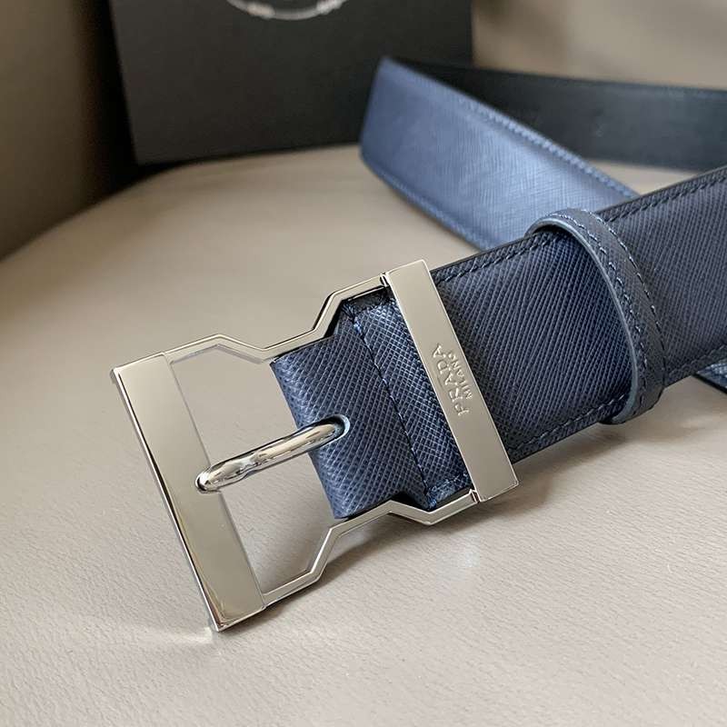 稀少 21AW！プラダ リバーシブル ベルト スーパーコピー 4.0cm pux23106通販