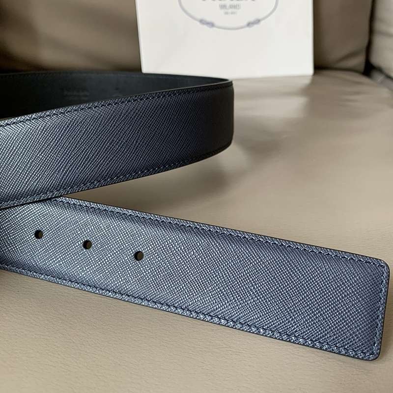 稀少 21AW！プラダ リバーシブル ベルト スーパーコピー 4.0cm pux23106激安送料無料