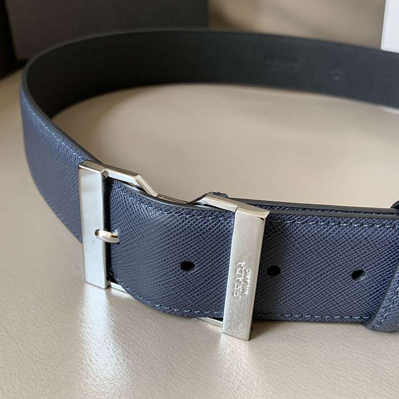 稀少 21AW！プラダ リバーシブル ベルト スーパーコピー 4.0cm pux23106最高級