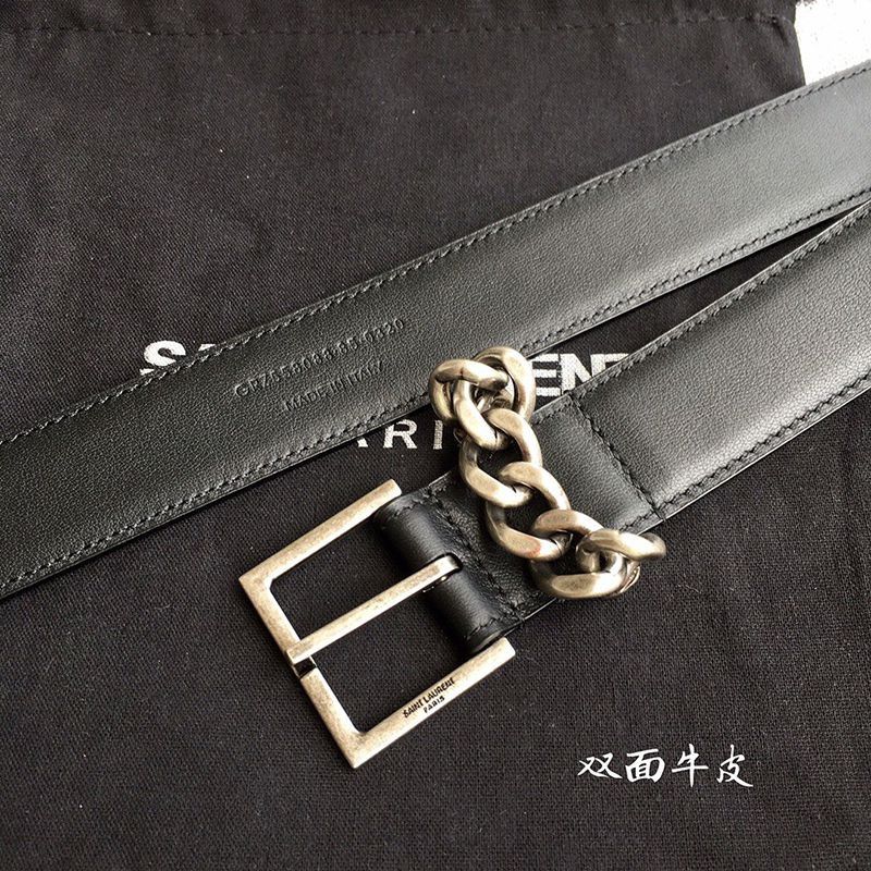 目を惹くカラー サンローラン 偽物 モノグラム ナローベルト 20/30mm 6色 Sab77588人気