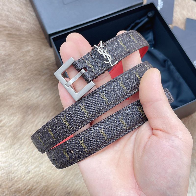 争奪戦サンローラン スーパーコピー モノグラム ナローベルト 20mm Saf89500最高級