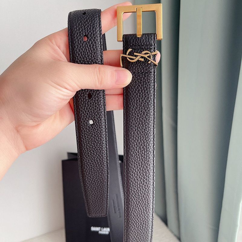 セール新作サンローラン スーパーコピー モノグラム ナローベルト 30mm Sai23584人気