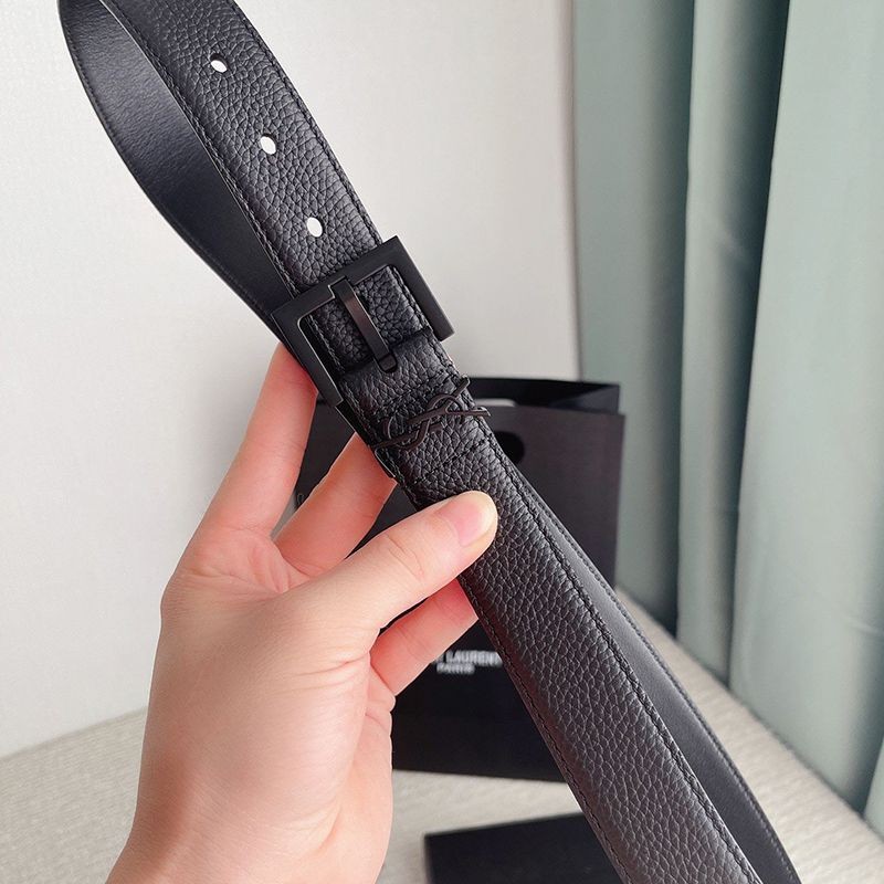 可愛いサンローラン モノグラム ナローベルト スーパーコピー 30mm San15972激安送料無料