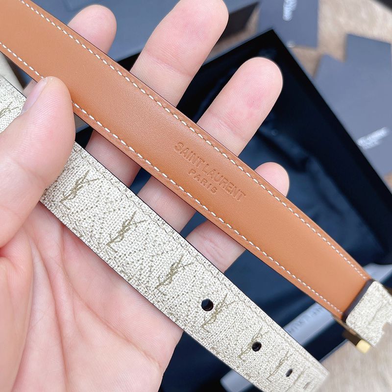 春もの新作サンローラン モノグラム  コピー ナローベルト 20mm Say47364最高級