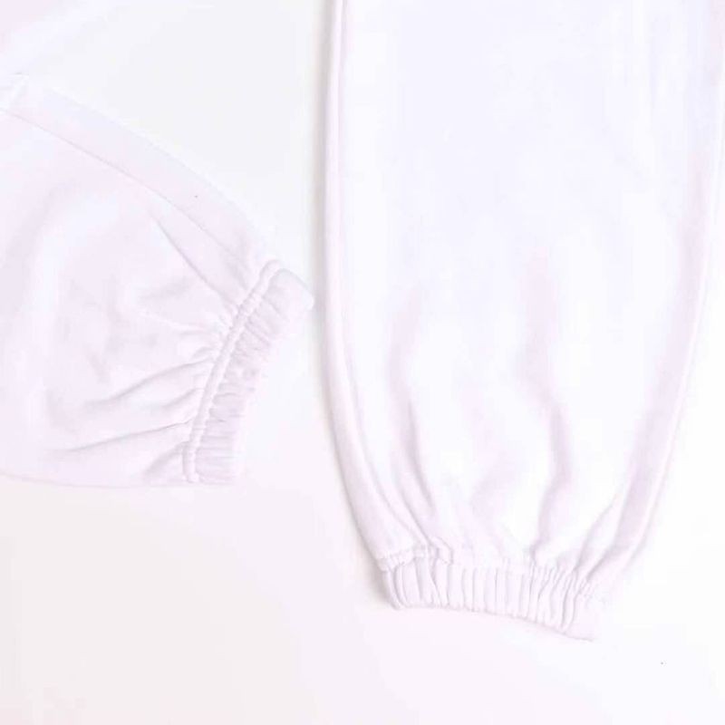 【日本未発売】バレンシアガ Political Campaign Sweat パンツ 偽物★カーリーフリース　ホワイト bai35225代引きを販売