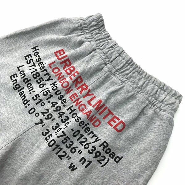 人気急上昇 バーバリー カシミヤ ジョギングパンツ モノグラム 偽物 Bam92191高い品質