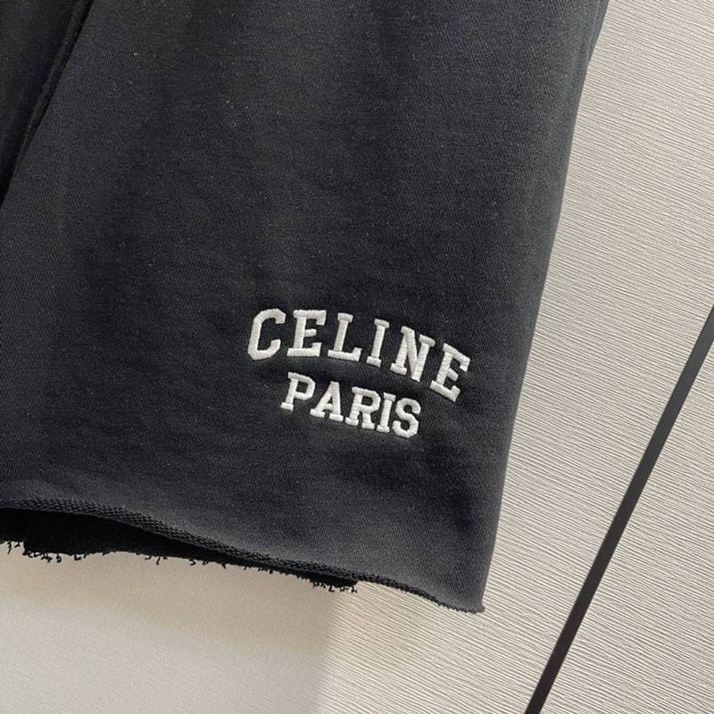 21AW新作セリーヌ PARIS ショートパンツ 偽物/ コットンフリース Cez45597高い品質