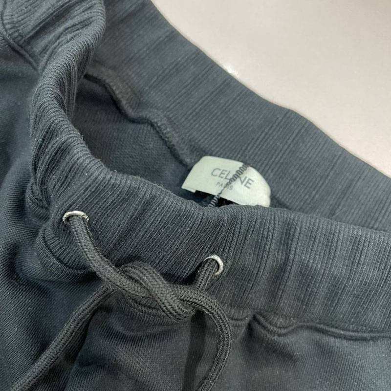21AW新作セリーヌ PARIS ショートパンツ 偽物/ コットンフリース Cez45597代引きを販売