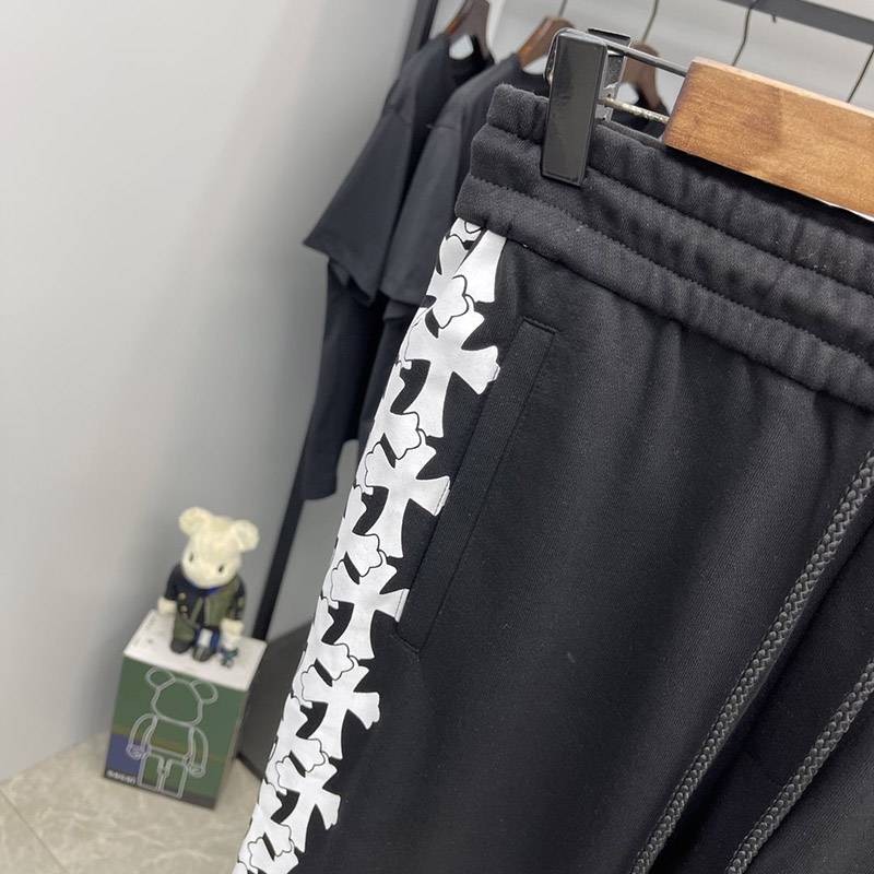 【限定】クロムハーツ【CHスウェットパンツ】◆スクロールラベル 偽物 Kua19533激安送料無料