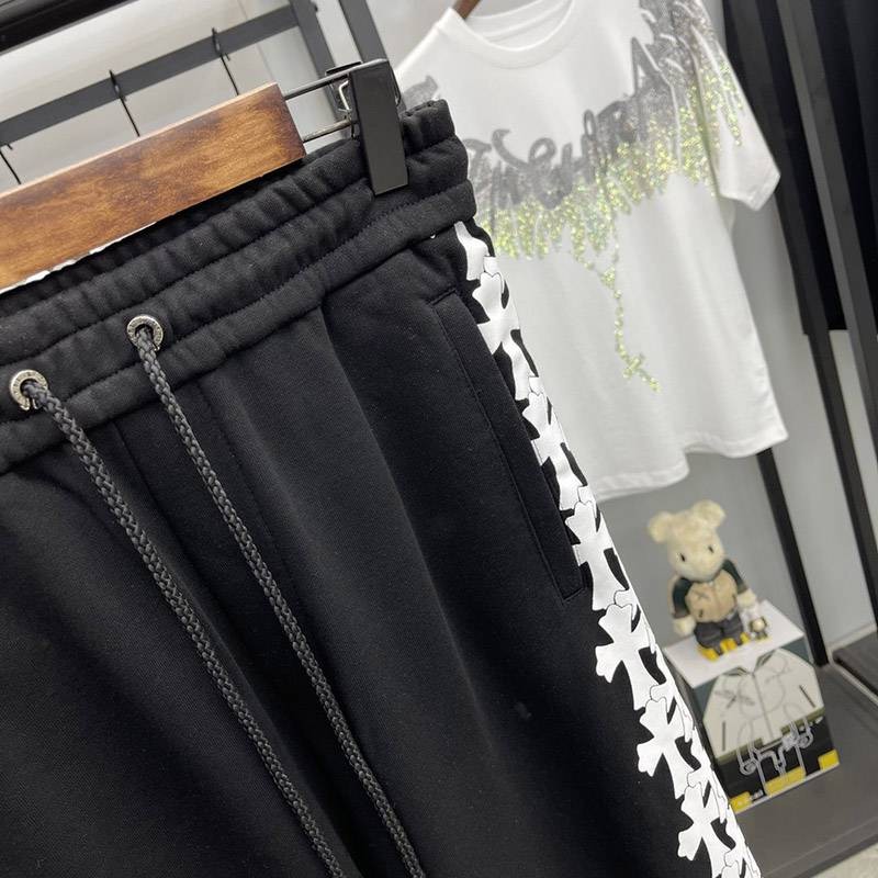 【限定】クロムハーツ【CHスウェットパンツ】◆スクロールラベル 偽物 Kua19533人気