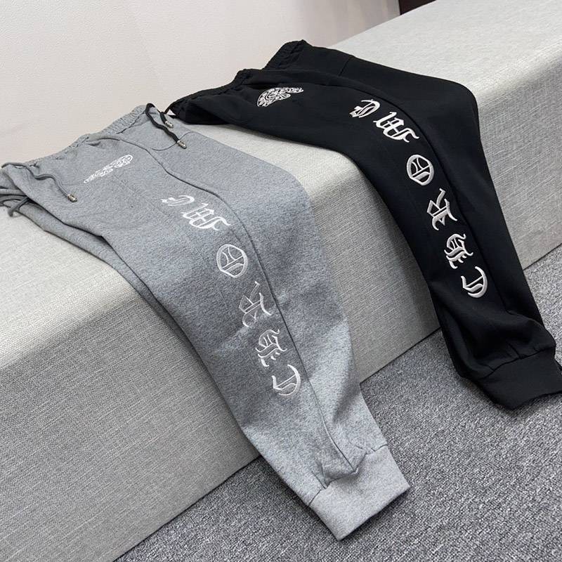 クロムハーツ【CHスウェットパンツ】◆スクロールラベル 偽物 Kud04157N級品